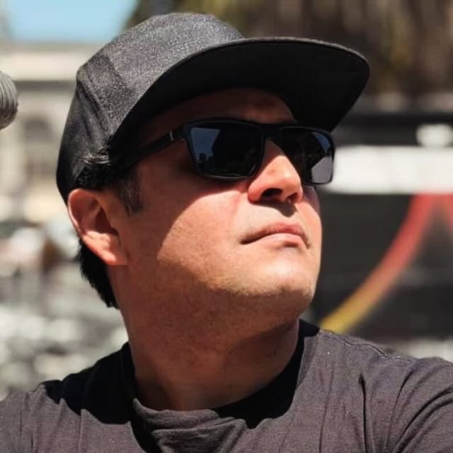 DJ Alphire outdoors in San Francisco